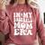Family Mama In My Baseball Mom Era Comfort Colors Sweatshirt Orchid