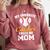 My Favorite Catcher Calls Me Mom Catcher Baseball Mom Heart Comfort Colors Sweatshirt Orchid