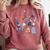 Game Day Baseball Lover Coquette Bow Girl Women Kid Mom Mama Comfort Colors Sweatshirt Orchid Game Day Baseball Lover Coquette Bow Girl Women Kid Mom Mama Comfort Colors Sweatshirt Orchid