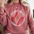 Game Day Baseball Baseball Lovers Softball Life Mom Premium Tri-Blend Comfort Colors Sweatshirt Orchid