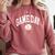 Game Day Baseball Player And Fan Graphic Comfort Colors Sweatshirt Orchid Game Day Baseball Player And Fan Graphic Comfort Colors Sweatshirt Orchid