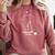 Game Day No Baseball Today Comfort Colors Sweatshirt Orchid