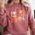 Groovy Retro I Love Hot Baseball Moms With After Game Snacks Comfort Colors Sweatshirt Orchid Groovy Retro I Love Hot Baseball Moms With After Game Snacks Comfort Colors Sweatshirt Orchid