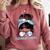 Guatemala Baseball Mom Messy Bun Comfort Colors Sweatshirt Orchid Guatemala Baseball Mom Messy Bun Comfort Colors Sweatshirt Orchid