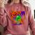 Halloween Baseball Ice Cream Drip Boys Girls Youth Comfort Colors Sweatshirt Orchid