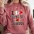 Happy 100 Days Of School Baseball Girls Coquette Bow Teacher Comfort Colors Sweatshirt Orchid Happy 100 Days Of School Baseball Girls Coquette Bow Teacher Comfort Colors Sweatshirt Orchid