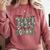 Happy 100th Day Of School Baseball Camo Boys Kids Toddler Comfort Colors Sweatshirt Orchid