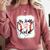 My Heart Is On That Field Baseball Mom Momm Comfort Colors Sweatshirt Orchid