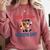 Hey Chicago Whadya Say Baseball Hot Dog Comfort Colors Sweatshirt Orchid