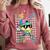 I Hit 100 Days Of School Baseball Drip 100th Day Of School Comfort Colors Sweatshirt Orchid I Hit 100 Days Of School Baseball Drip 100th Day Of School Comfort Colors Sweatshirt Orchid