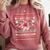 Ho Ho Homerun Baseball Ugly Christmas Sweater Party Hitter Comfort Colors Sweatshirt Orchid Ho Ho Homerun Baseball Ugly Christmas Sweater Party Hitter Comfort Colors Sweatshirt Orchid