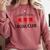 Home Plate Social Club Softball Season Baseball Mom Comfort Colors Sweatshirt Orchid