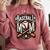 Home Run Baseball Mom Comfort Colors Sweatshirt Orchid