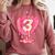 Ice Cream Baseball Glove 3rd Birthday Edition Comfort Colors Sweatshirt Orchid