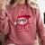 Ice Cream Drip Baseball Valentine's Day Spots Baseball Drip Comfort Colors Sweatshirt Orchid Ice Cream Drip Baseball Valentine's Day Spots Baseball Drip Comfort Colors Sweatshirt Orchid