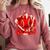 Ice Cream Drip Heart Valentines Day Baseball Boys Youth Kids Comfort Colors Sweatshirt Orchid Ice Cream Drip Heart Valentines Day Baseball Boys Youth Kids Comfort Colors Sweatshirt Orchid