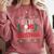 I’Ll Be Home For Christmas Baseball Ugly Sweater Art Comfort Colors Sweatshirt Orchid I’Ll Be Home For Christmas Baseball Ugly Sweater Art Comfort Colors Sweatshirt Orchid