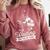 I'Ll Be Waiting For You At Home Baseball Comfort Colors Sweatshirt Orchid