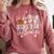 I'm Just Here For The Snacks Baseball Coquette Game Day Girl Comfort Colors Sweatshirt Orchid I'm Just Here For The Snacks Baseball Coquette Game Day Girl Comfort Colors Sweatshirt Orchid