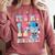 It's My 11th Birthday Baseball Ice Cream Drip Theme Comfort Colors Sweatshirt Orchid