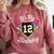 It's My 12th Birthday Baseball Fan Celebration Comfort Colors Sweatshirt Orchid It's My 12th Birthday Baseball Fan Celebration Comfort Colors Sweatshirt Orchid