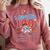 I Just Hit 100 Days Of School Baseball 100th Day Boys Kids Comfort Colors Sweatshirt Orchid