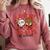 I Just Hit 100 Days Of School Baseball 100th Day Teacher Kid Comfort Colors Sweatshirt Orchid