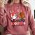 I Just Hit 100 Days Of School Baseball Boy Girl Teacher Comfort Colors Sweatshirt Orchid