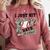 I Just Hit 100 Days Of School Camo Baseball 100 Days Smarter Comfort Colors Sweatshirt Orchid