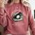 Kids Blessed By God For 5 Years Old Baseball 5th Birthday Comfort Colors Sweatshirt Orchid
