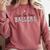 Kinda Busy Raising Ballers Funny Baseball Mom Mother's Day Comfort Colors Sweatshirt Orchid Kinda Busy Raising Ballers Funny Baseball Mom Mother's Day Comfort Colors Sweatshirt Orchid