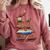 LA Sarape Los Angeles LA Sarape East LA Baseball Mexican Premium Tri-Blend Comfort Colors Sweatshirt Orchid LA Sarape Los Angeles LA Sarape East LA Baseball Mexican Premium Tri-Blend Comfort Colors Sweatshirt Orchid