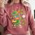 Leprechaun Playing Baseball Happy St Patricks Day Men Boys Comfort Colors Sweatshirt Orchid Leprechaun Playing Baseball Happy St Patricks Day Men Boys Comfort Colors Sweatshirt Orchid
