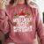 Most Likely To Play Baseball With Santa Christmas Baseball Comfort Colors Sweatshirt Orchid