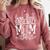 Living That Baseball Mom Life Sporty Humor Comfort Colors Sweatshirt Orchid Living That Baseball Mom Life Sporty Humor Comfort Colors Sweatshirt Orchid