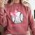 Mama Biggest Fan Coquette Bow Baseball Mom Fan Mother's Day Comfort Colors Sweatshirt Orchid Mama Biggest Fan Coquette Bow Baseball Mom Fan Mother's Day Comfort Colors Sweatshirt Orchid
