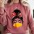 Messy Bun Baseball Mom Turkey Face Matching Thanksgiving Comfort Colors Sweatshirt Orchid Messy Bun Baseball Mom Turkey Face Matching Thanksgiving Comfort Colors Sweatshirt Orchid