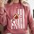Mom Of Ballers USA Flag Football Baseball Mom Comfort Colors Sweatshirt Orchid
