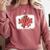 Mom Of Both Baseball Mom Mommy Comfort Colors Sweatshirt Orchid