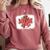 Mom Of Both Baseball Mom Mommy Premium Comfort Colors Sweatshirt Orchid
