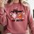 Mom Of Both Basketball Baseball Mom Comfort Colors Sweatshirt Orchid