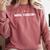 Mrs Coach Football Basketball Baseball Coach Wife Comfort Colors Sweatshirt Orchid Mrs Coach Football Basketball Baseball Coach Wife Comfort Colors Sweatshirt Orchid