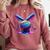 Neon Dripping Baseball And Bats Colorful Sports Art Comfort Colors Sweatshirt Orchid