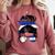 Nicaraguan Baseball Mom Nicaragua Flag Baseball Girl Comfort Colors Sweatshirt Orchid