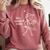 No Baseball Game Today Sad Stickfigure Baseball Player Comfort Colors Sweatshirt Orchid