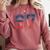 Number 67 USA Raglan Baseball Tee Comfort Colors Sweatshirt Orchid