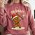 Oh Snap Gingerbreadman Baseball Christmas Men Boys Toddlers Comfort Colors Sweatshirt Orchid