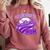 Port Neches-Groves High School PNG Indians Baseball Mom Comfort Colors Sweatshirt Orchid