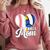 Proud Ball Mom Volleyball Baseball Mom Heart Comfort Colors Sweatshirt Orchid Proud Ball Mom Volleyball Baseball Mom Heart Comfort Colors Sweatshirt Orchid