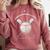 PROUD BASEBALL MOM Comfort Colors Sweatshirt Orchid